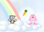 Jogos de animais: Ajude o Coelho da P�scoa