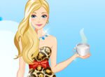 Jogos da barbie: Barbie Caf� da Tarde