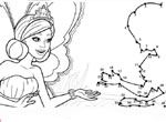 Jogos da barbie: Barbie - Ligue os Pontos