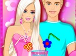 Jogos da barbie: Barbie Preparando Drinks