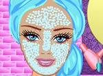 Jogos da barbie: Barbie Tratamento de Pele
