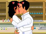 Jogos de beijos: Beijo no Laborat�rio