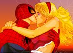 Jogos de beijos: Beijo do Homem Aranha