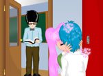 Jogos de beijos: Beijo na Escola