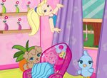 Jogos da polly: Brincando na Casa da Polly