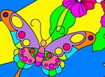 Jogos de colorir: Colorir Borboletas