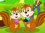 Jogos de beijos: Esquilos se Beijando