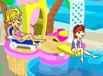 Jogos da polly: Festa na Piscina com a Polly