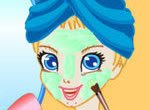 Jogos da polly: Limpeza de Pele com a Polly