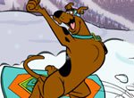 Jogos de animais: Snowboard com Scooby-Doo