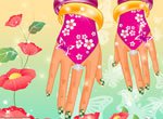 Jogos de unhas: Unhas Decoradas com Luva