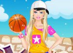 Jogos da barbie: Vista Barbie para Jogar Basquete