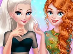 Look da Elsa e Merida