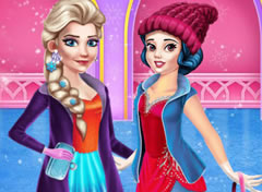 Princesas Atividades de Inverno